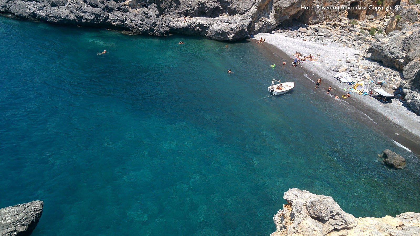 Heraklion South Crete::Tris Ekklisies Beach